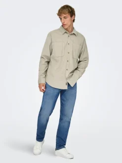 ONSYOKE Medelhög midja Avsmalnande passform Stretch Jeans