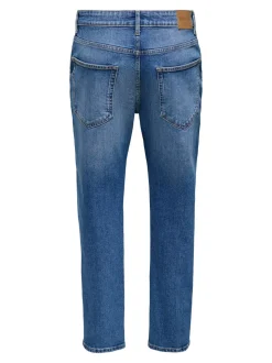 ONSYOKE Medelhög midja Avsmalnande passform Stretch Jeans