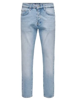 ONSYOKE Medelhög midja Avsmalnande passform Jeans