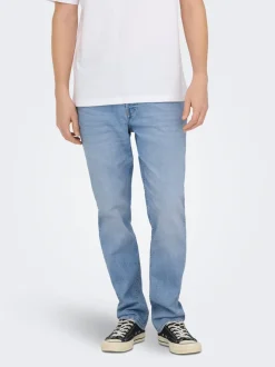 ONSYOKE Medelhög midja Avsmalnande passform Jeans