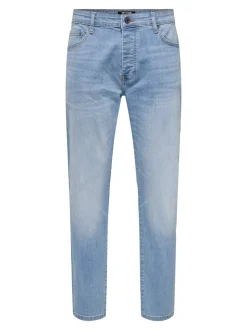 ONSYOKE Medelhög midja Avsmalnande passform Jeans