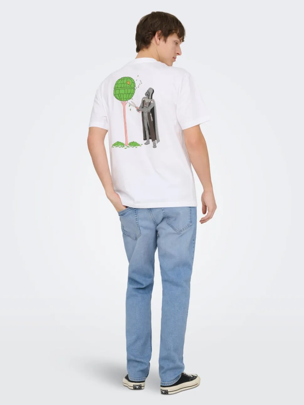 ONSYOKE Medelhög midja Avsmalnande passform Jeans