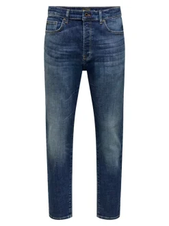 ONSYOKE Medelhög midja Avsmalnande passform Jeans
