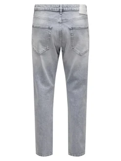 ONSYOKE Medelhög midja Avsmalnande passform Jeans