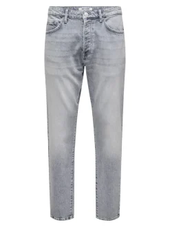 ONSYOKE Medelhög midja Avsmalnande passform Jeans