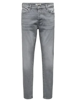 ONSYOKE Medelhög midja Avsmalnande passform Stretch Jeans