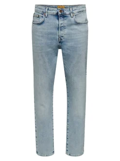 ONSYOKE Medelhög midja Avsmalnande passform Jeans