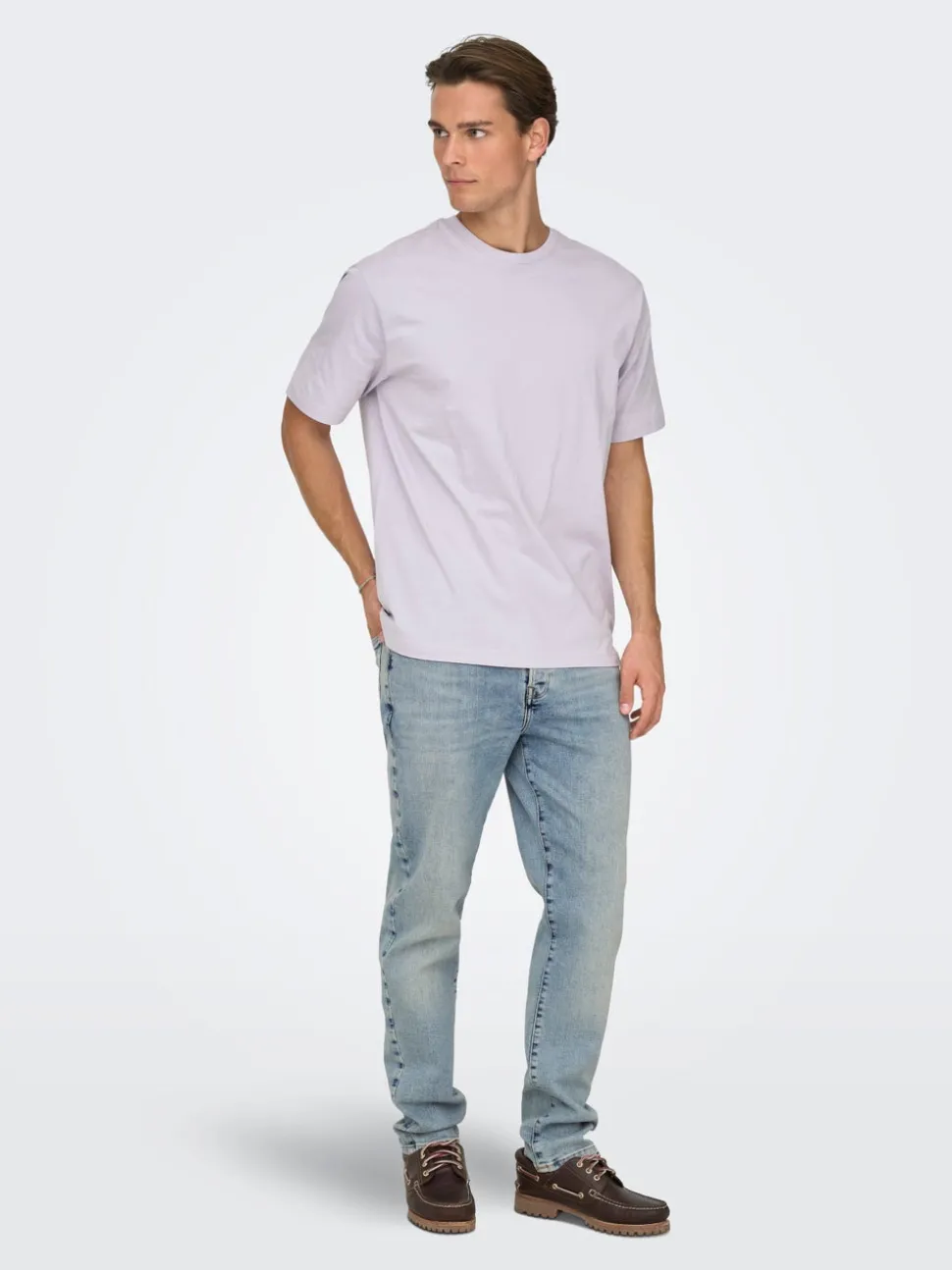 ONSYOKE Medelhög midja Avsmalnande passform Jeans