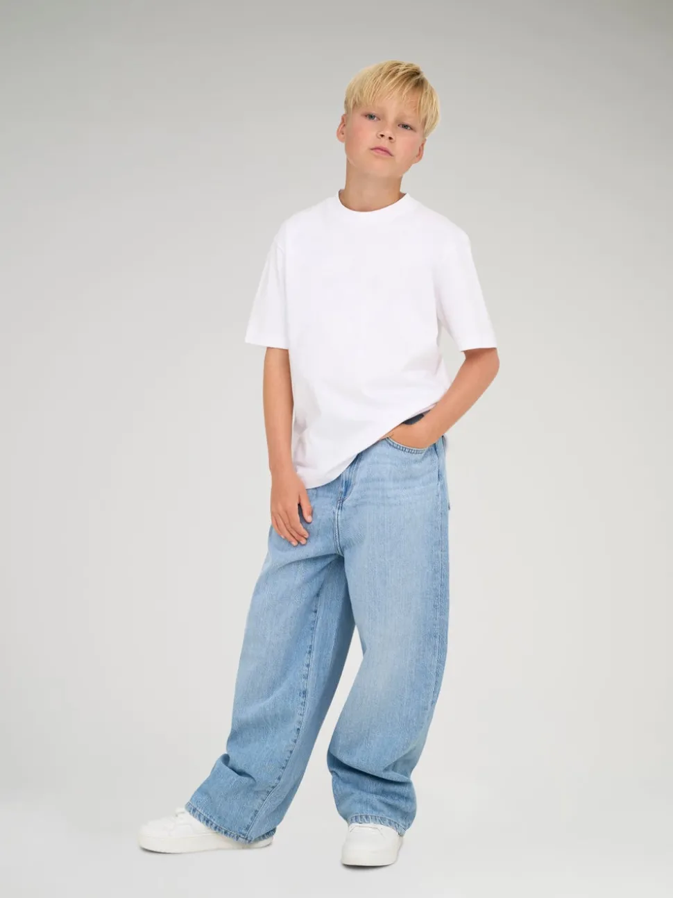 OSJCARL Medelhög midja Balloon Fit Jeans