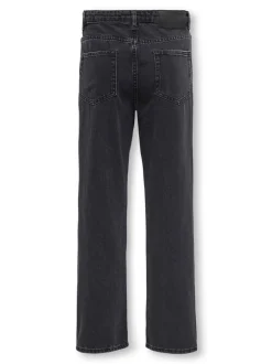 OSJEDGE Medelhög midja Rak passform Jeans