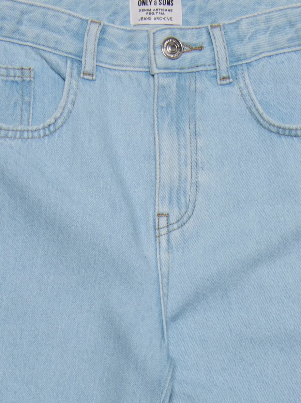 OSJEDGE Medelhög midja Rak passform Jeans