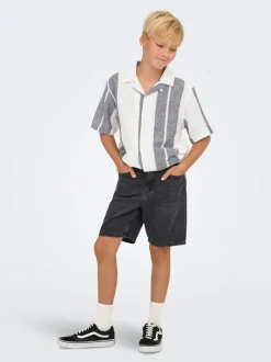 OSJEDGE Medelhög midja Rak passform Shorts