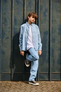 OSJFADE Medelhög midja Lös passform Jeans