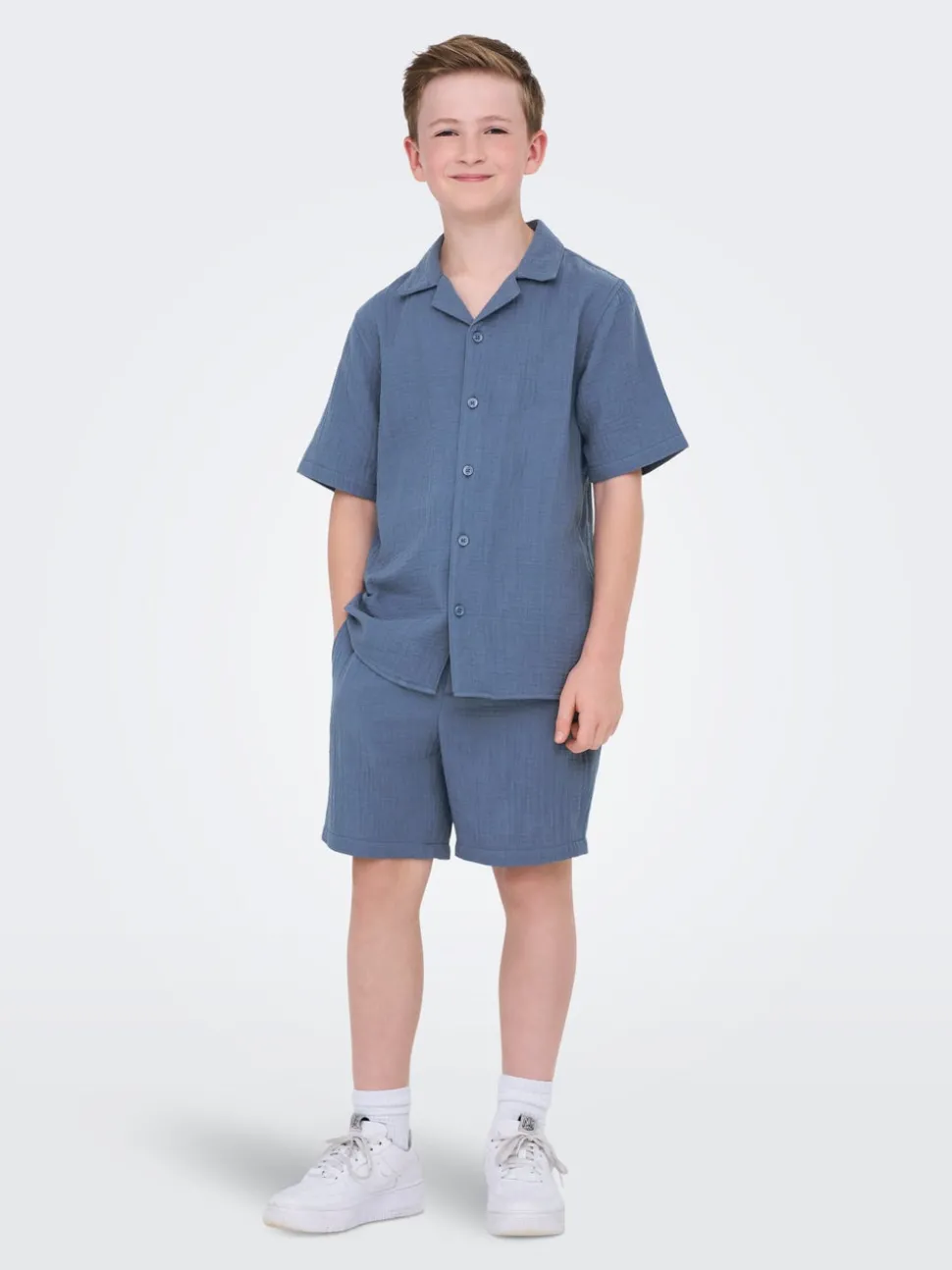 OSJTEL-PAS Medelhög midja Normal passform Shorts