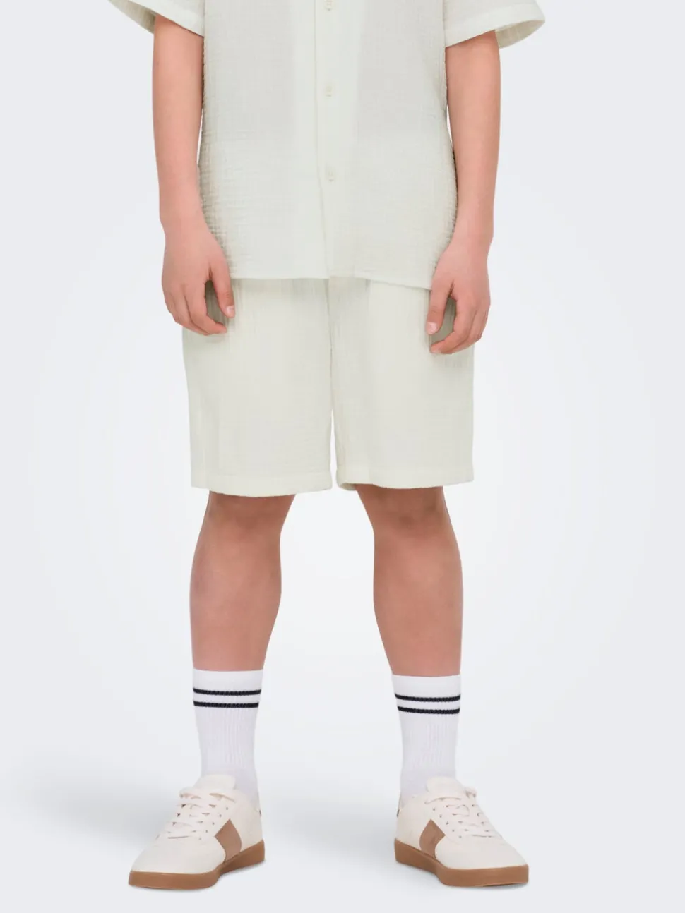 OSJTEL-PAS Medelhög midja Normal passform Shorts